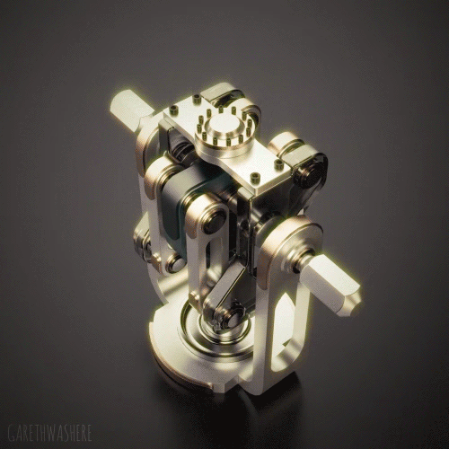 美的不同尋常的機(jī)械動(dòng)圖，壓鑄廠家應(yīng)該收藏一下